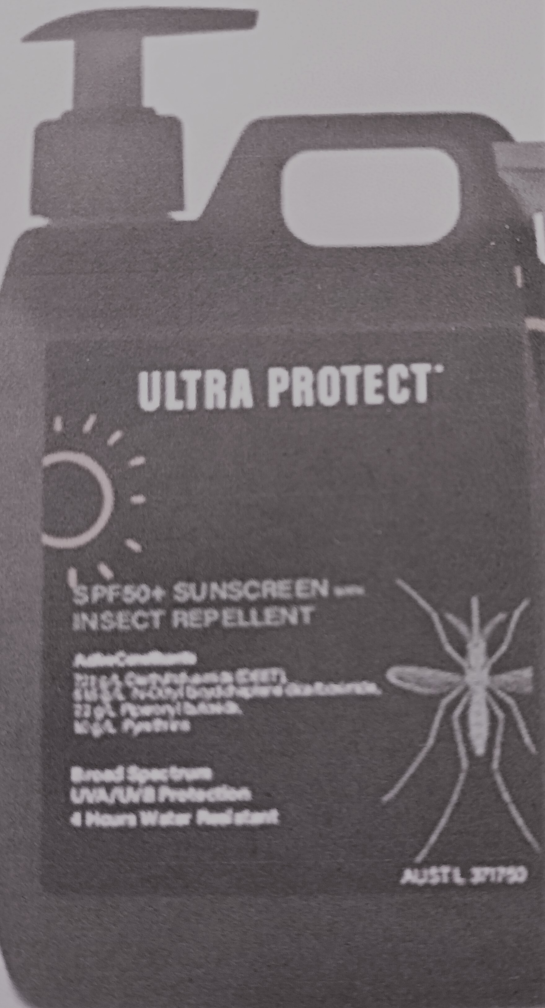 Ultra Protect SPF50 + S/Screen + I/Repell. 1Lt P/pak
